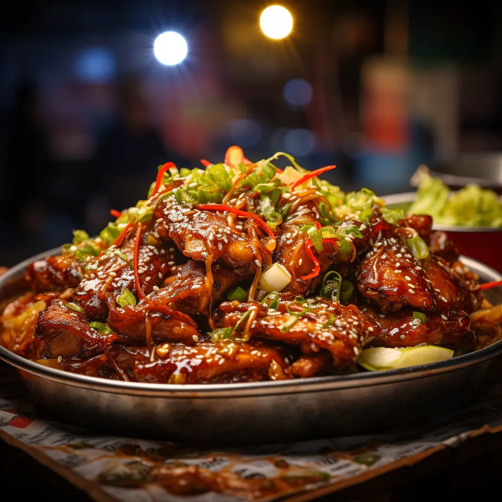 Cover Image for Korean Recipes for a Delicious Korean Street Food Market
